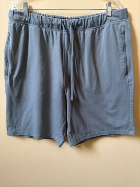 Eddie Bauer Men's Drawstring Sleeping Shorts - Slate Blue